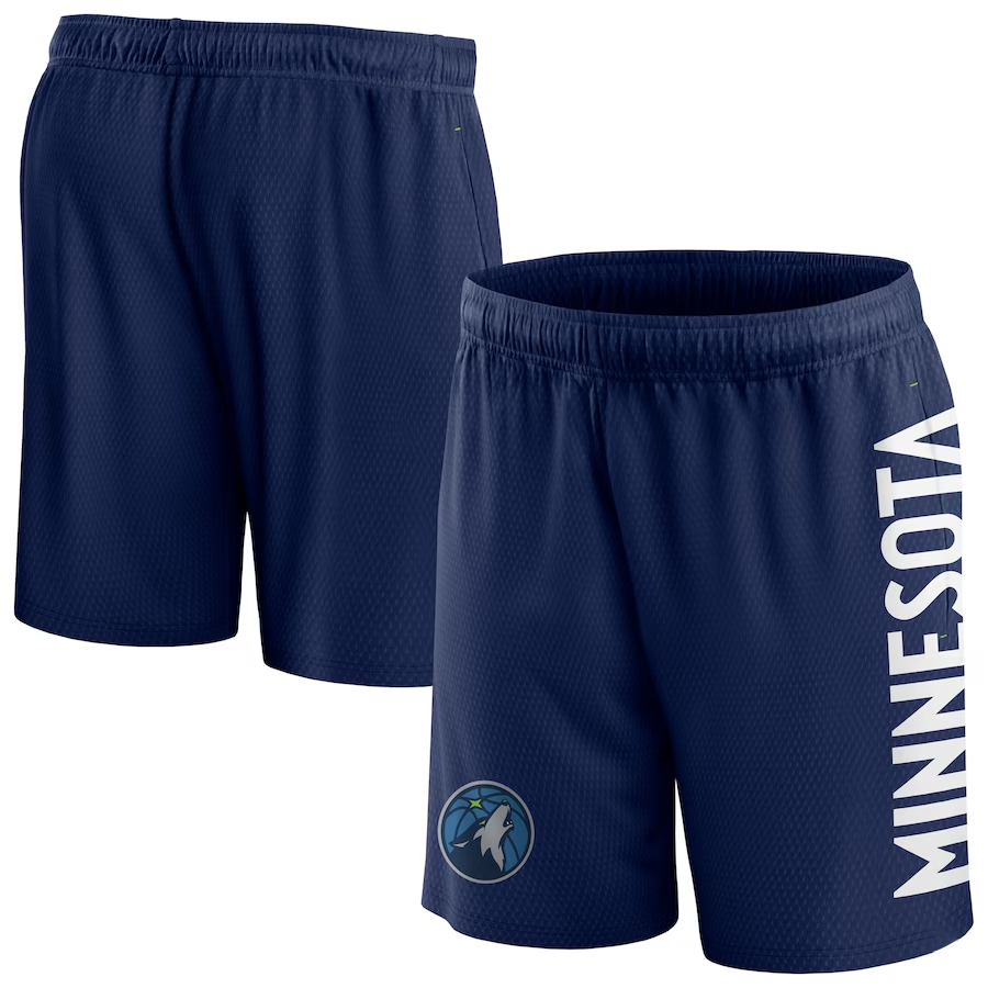 2024 Men NBA Minnesota Timberwolves blue shorts->minnesota timberwolves->NBA Jersey